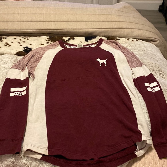 PINK Victoria's Secret Tops - PINK spirit jersey